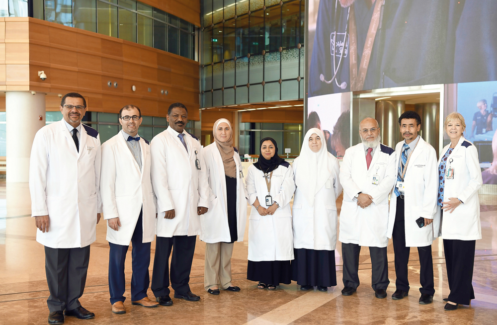 The Pediatric Neurology Department staff at Sidra Medicine.